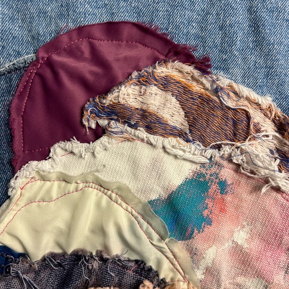 Amazing Vintage Ralph Lauren Polo Denim Jacket with Corduroy Collar - Picture 12 of 12